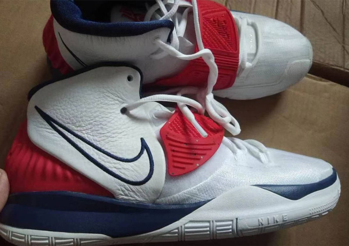 The Nike Kyrie 6 Appears In Classic USA Colors