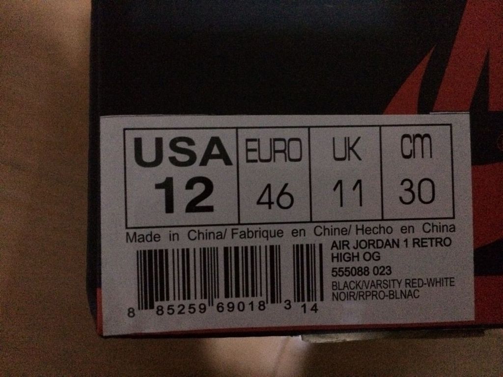 Nike Air Jordan 1 Retro Bred 555088-023 USD140 5.jpg