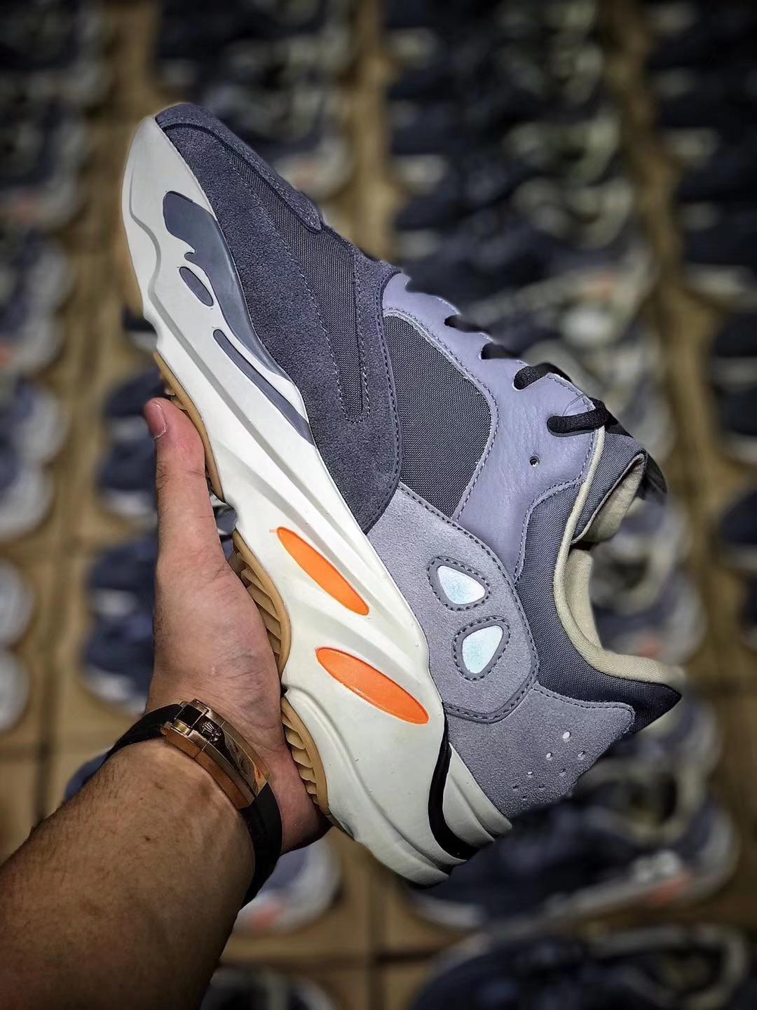 yeezy 700 magnet on feet