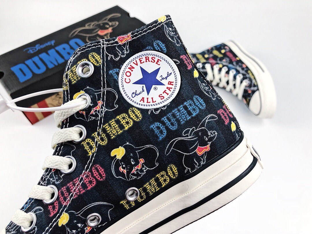 Converse All Star Dumbo Japanese Disney Dumbo Black UNISEX – Sally House of  Fashion | Buy Your Latest Fashion Today
