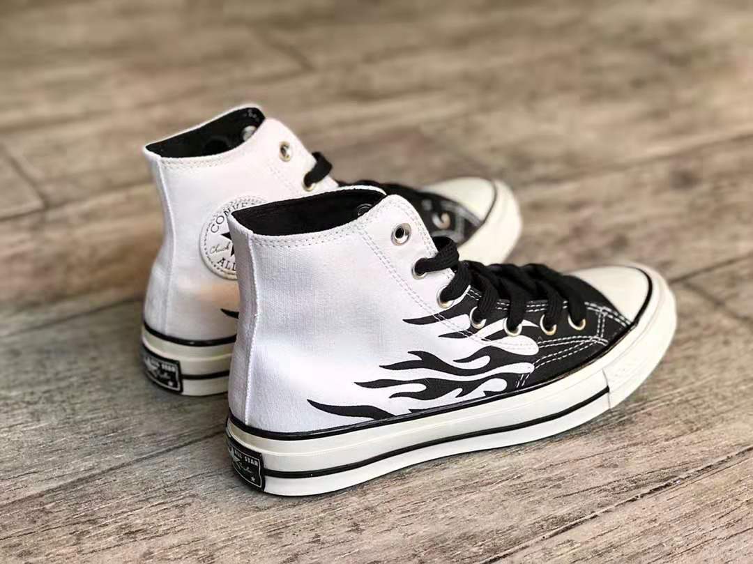 Converse Chuck 1970s HI 2019 BLACK FLAME WHITE UNISEX – Sally House of