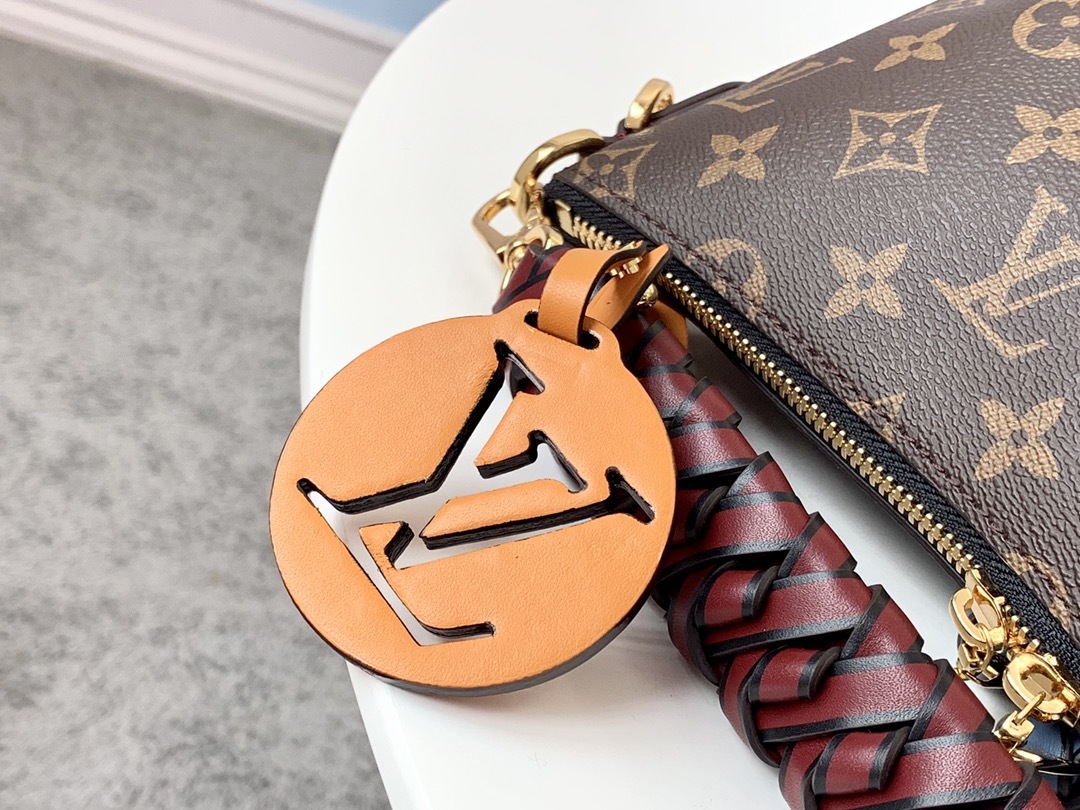 louis Vuitton Monogram Canvas Beaubourg Hobo Mini Braided Top Handle Bag  M55090 2019 Collection
