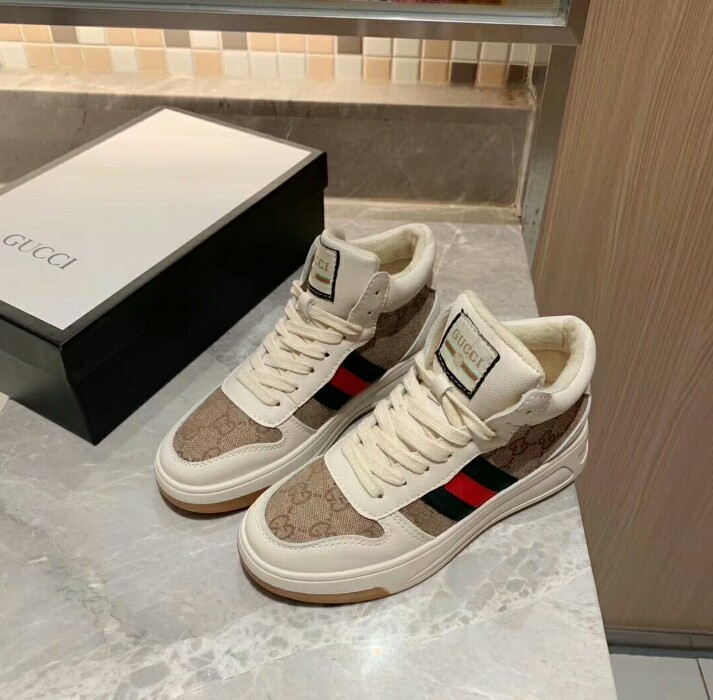 Gucci High Top White Shoes â Sally House of Fashion | Buy Your Latest Fashion Today