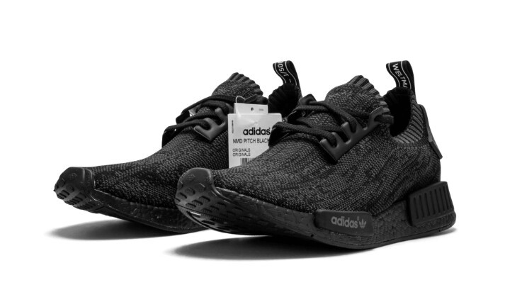 adidas nmd pitch black friends and family