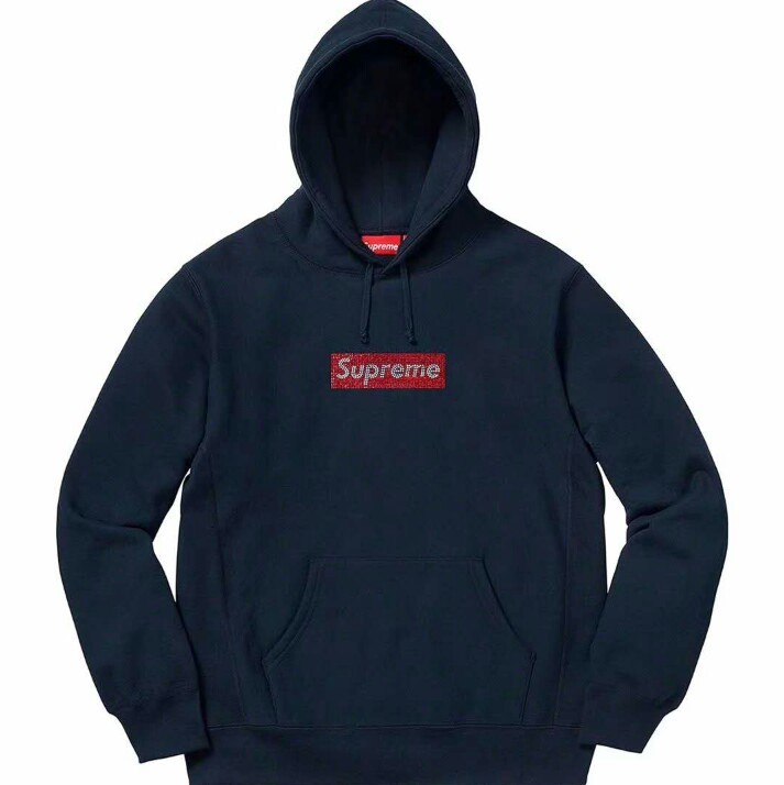 supreme swarovski hoodie ss21