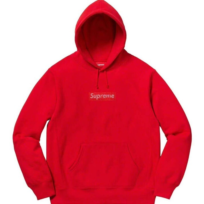supreme swarovski hoodie ss21