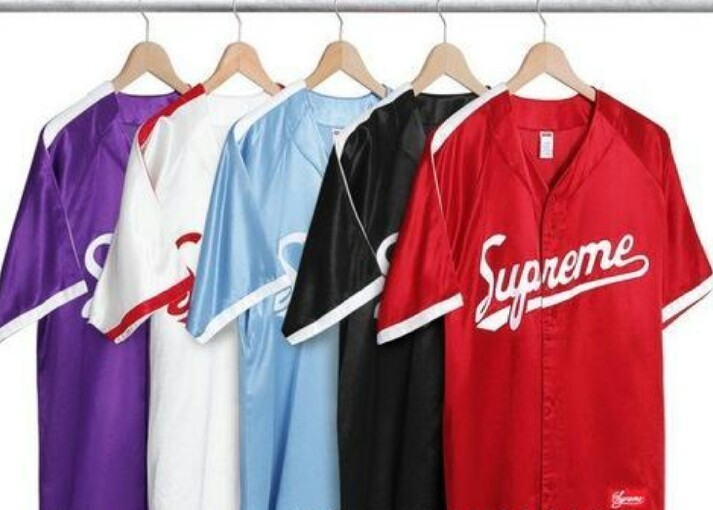 justin bieber supreme baseball jersey