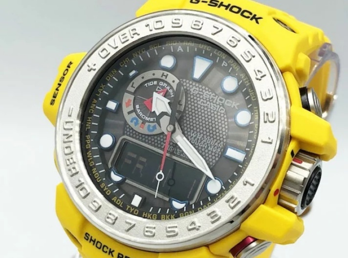 casio gulfmaster yellow