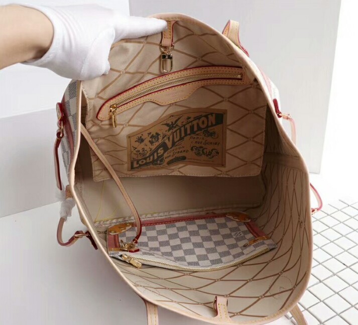 Louis Vuitton Neverfull Medium Size Handbag Beige – Sally House of Fashion | Buy Your Latest ...