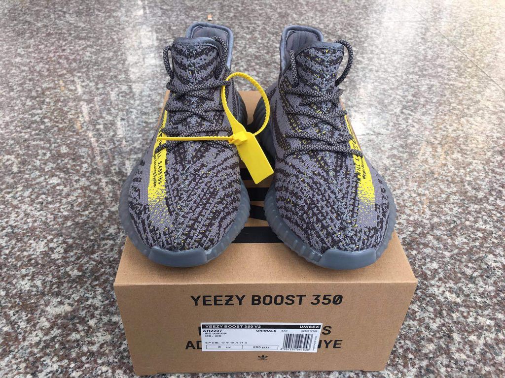 Off-White x Adidas Yeezy Boost 350 V2 Grey and Yellow – Sally House of  Fashion | Buy Your Latest Fashion Today