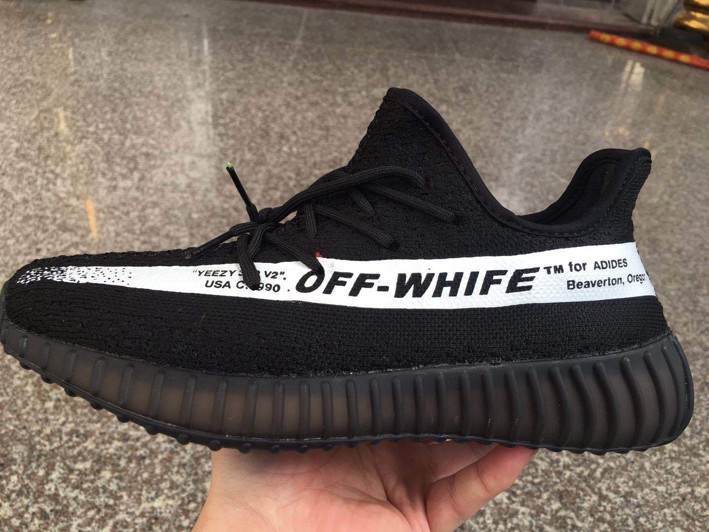 Off-White x Adidas Yeezy Boost 350 V2 Black and White – Sally House of  Fashion | Buy Your Latest Fashion Today
