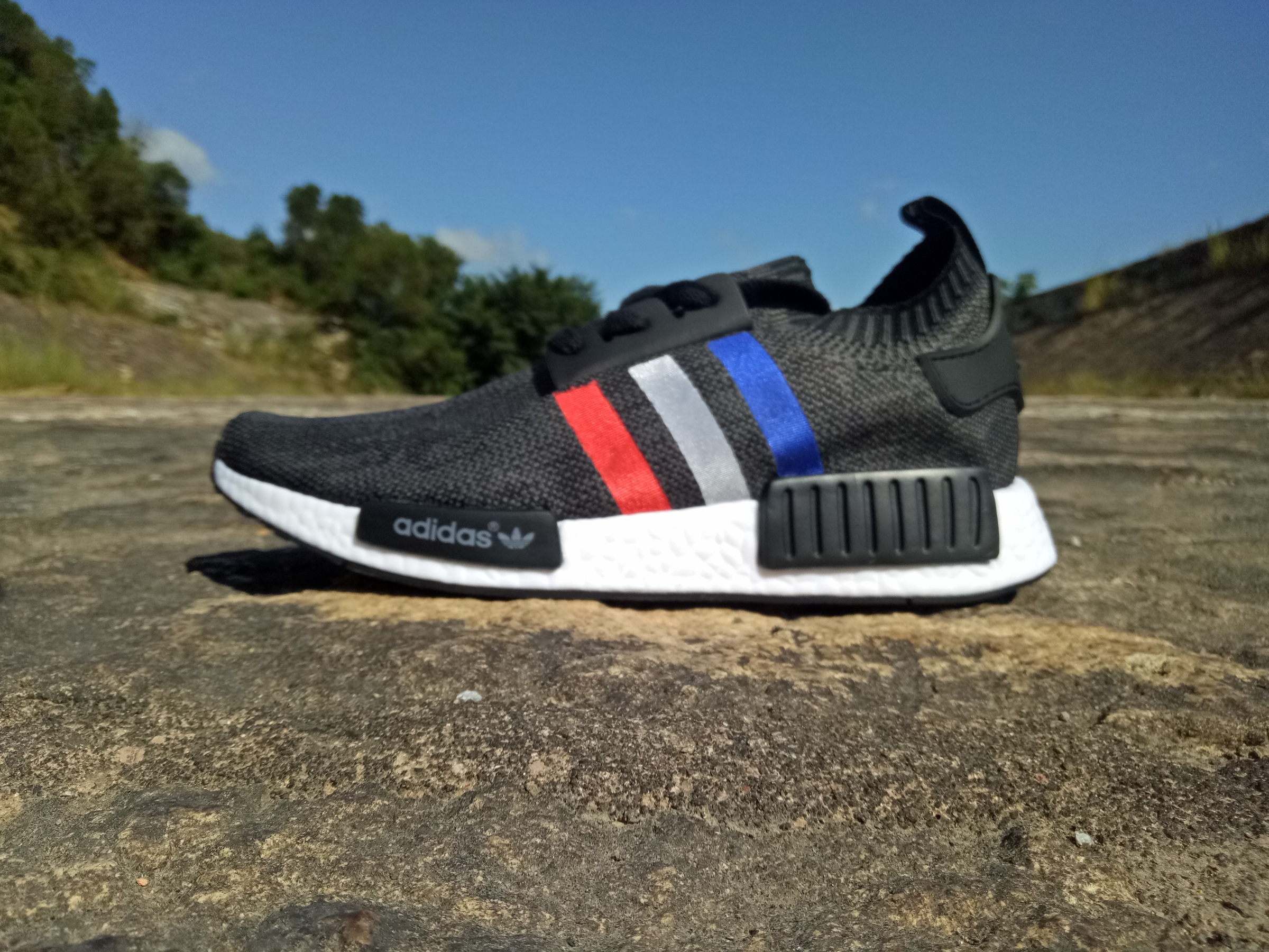 Adidas NMD-45 Black Blue White Red – Sally House of Fashion | Buy Your  Latest Fashion Today