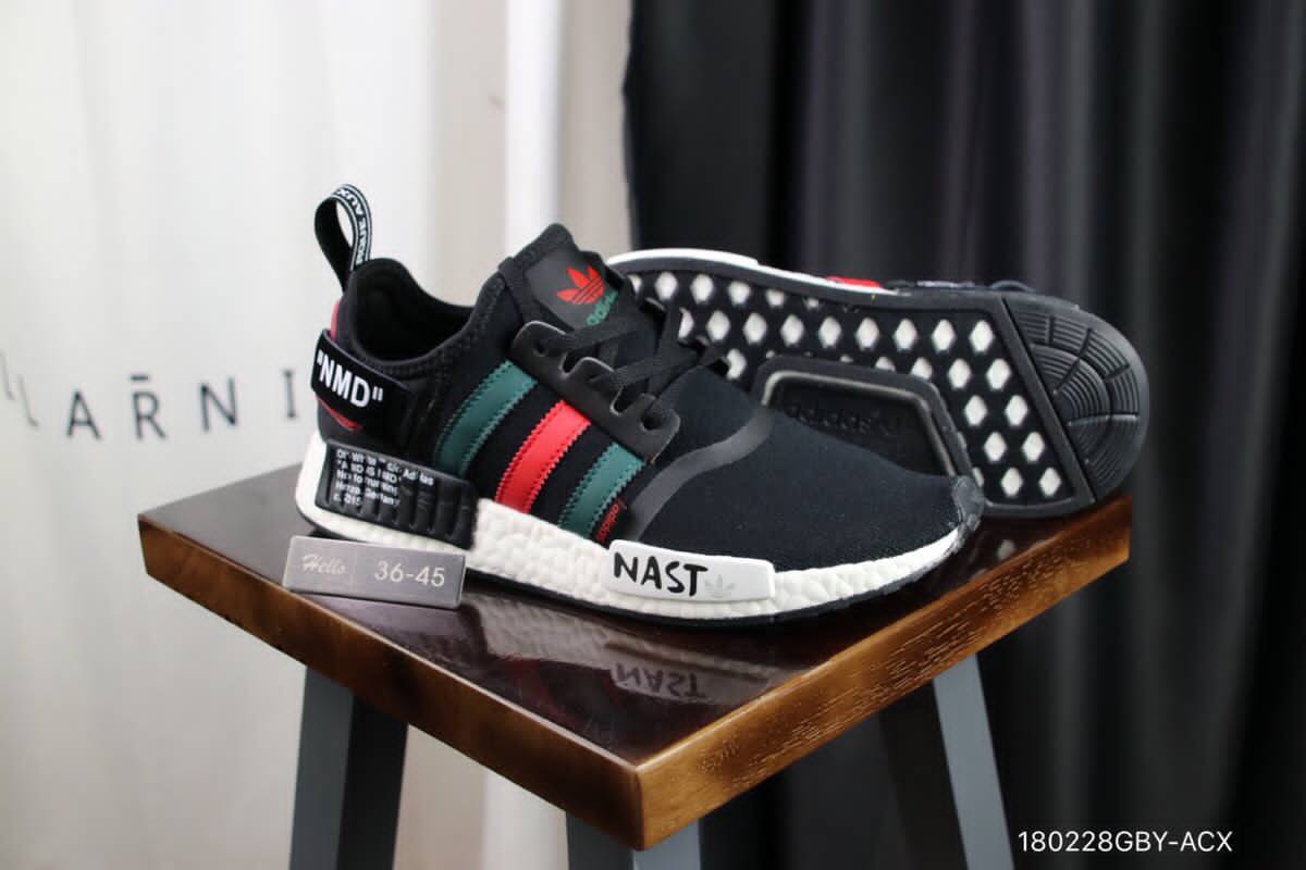 Off White x Adidas NMD Black Red Green – Sally House of Fashion | Buy Your  Latest Fashion Today