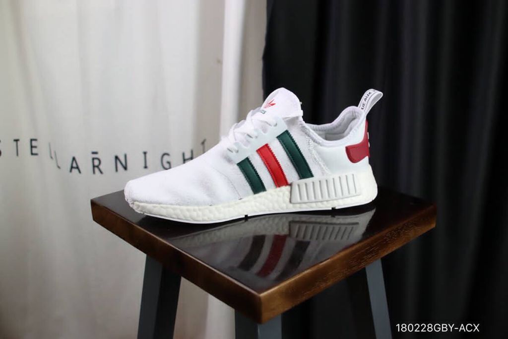 Off White x Adidas NMD White Red Green Sally House of Fashion | Buy Your Latest Fashion Today