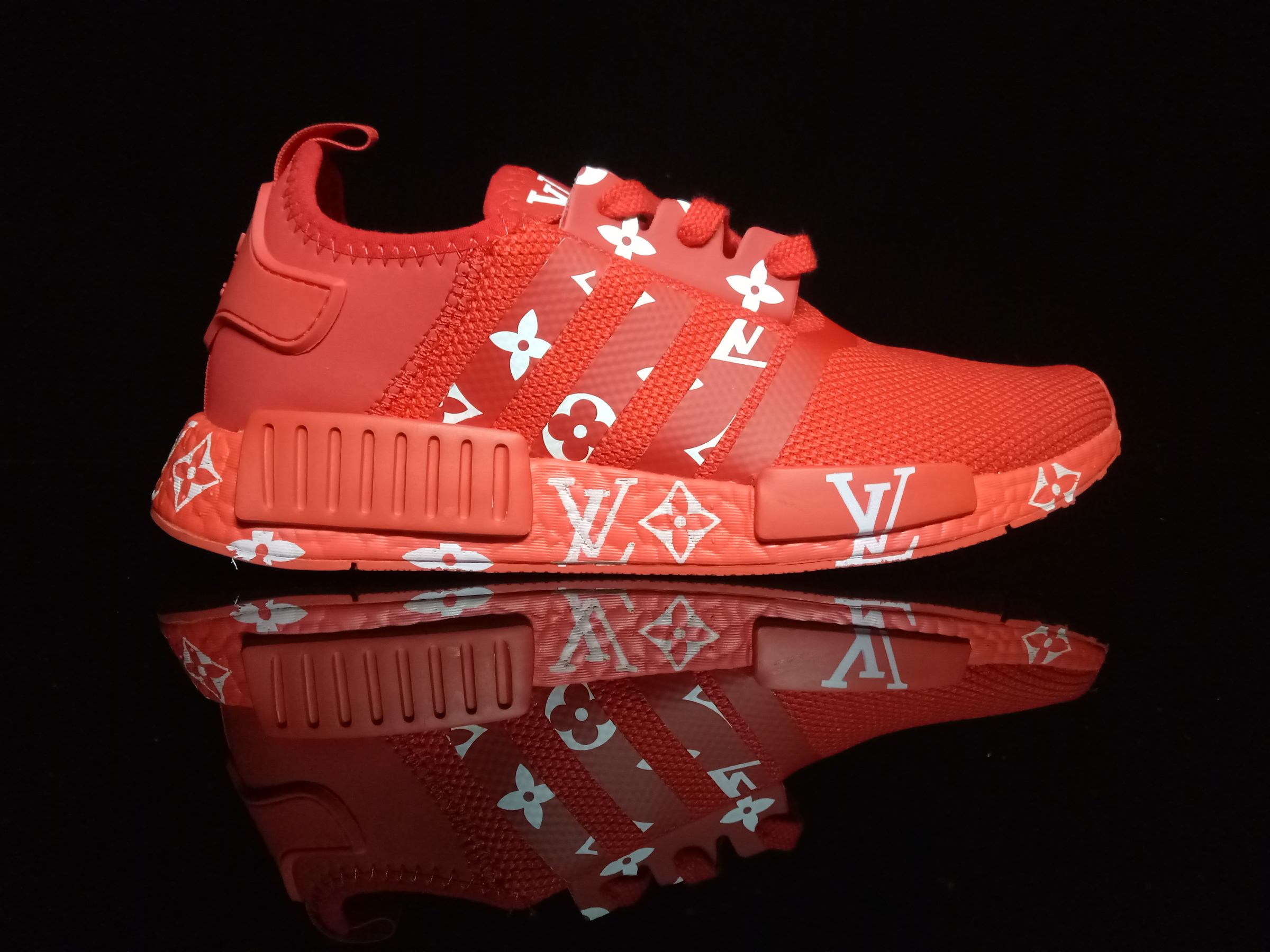 LV x Adidas NMD New Red – Sally House 