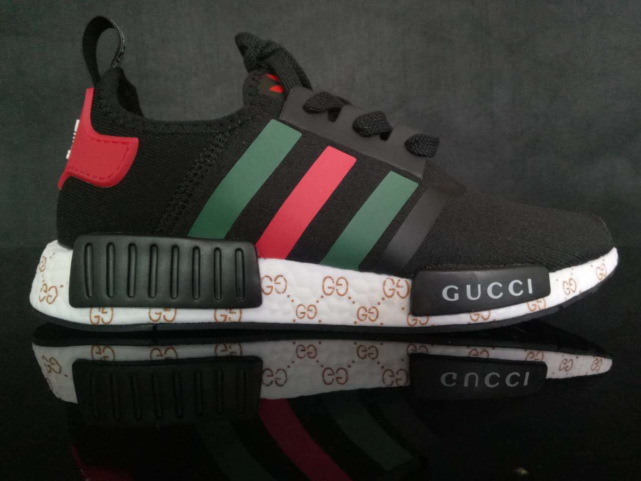 adidas nmd gucci black