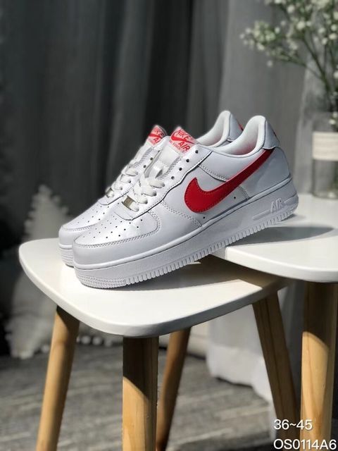 Nike Air Force White and Red – Sally House of Fashion | Buy Your Latest  Fashion Today