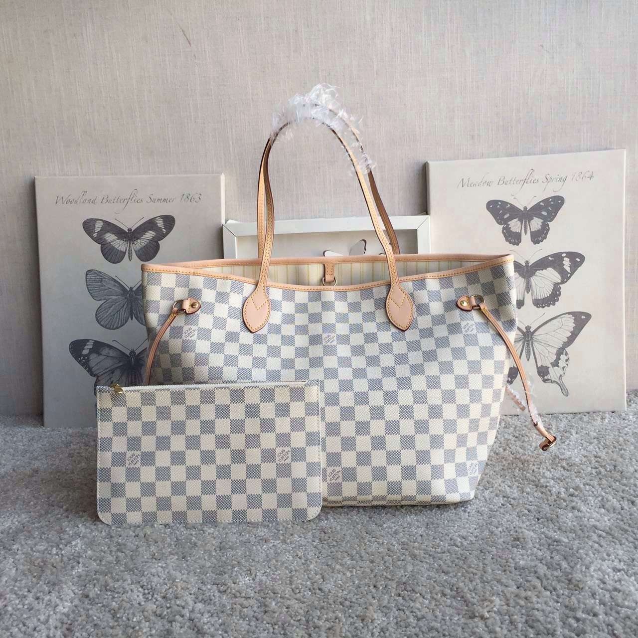 Louis Vuitton Neverfull MM Handbag Beige – Sally House of Fashion | Buy Your Latest Fashion Today