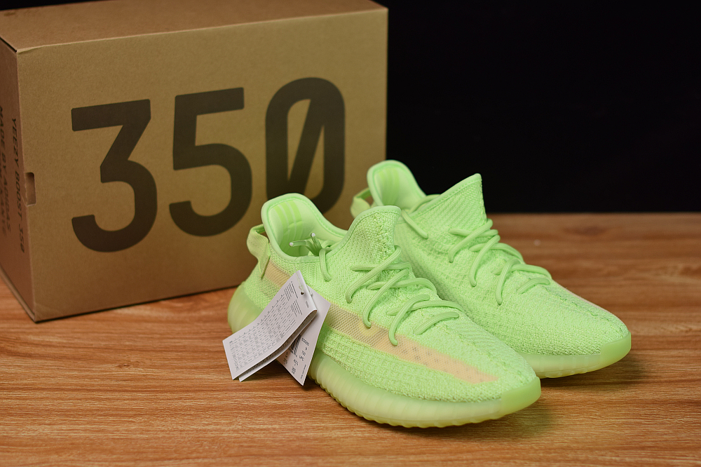 Adidas Yeezy Boost 350 V2 GID Fluorescent Green EG5293PK – Sally House of  Fashion | Buy Your Latest Fashion Today