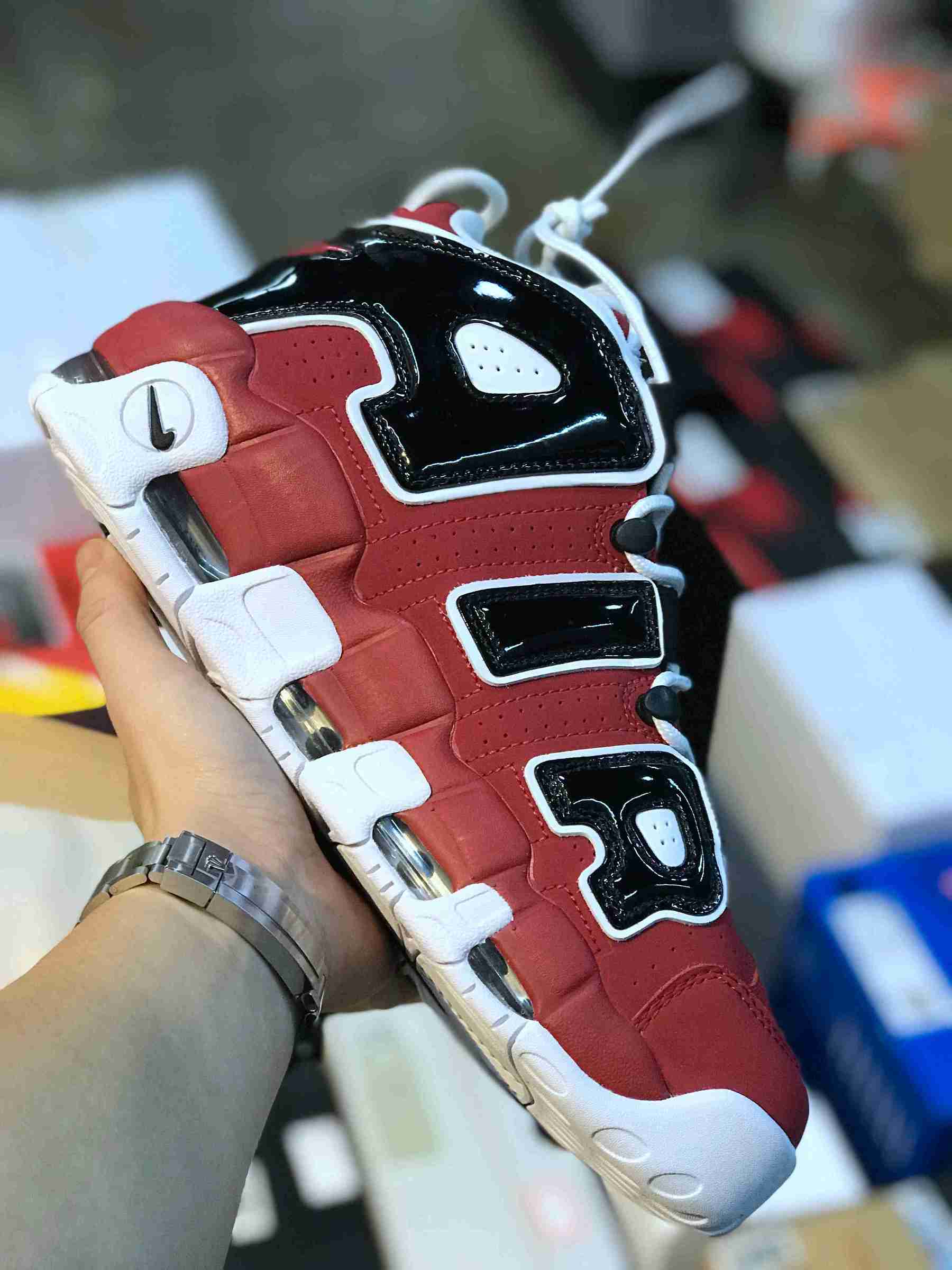 Nike Air More Uptempo Bulls Hoops Pack Series "big AIR" Red and Black  921948 600 – Sally House of Fashion | Buy Your Latest Fashion Today