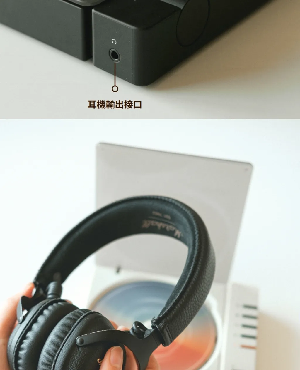 R300 CD プレーヤー高品質ポータブル Bluetooth (木製/ホワイト/フルーツグリーン/IP 共同ブランド) - ガジェット - プラスチック ブラウン