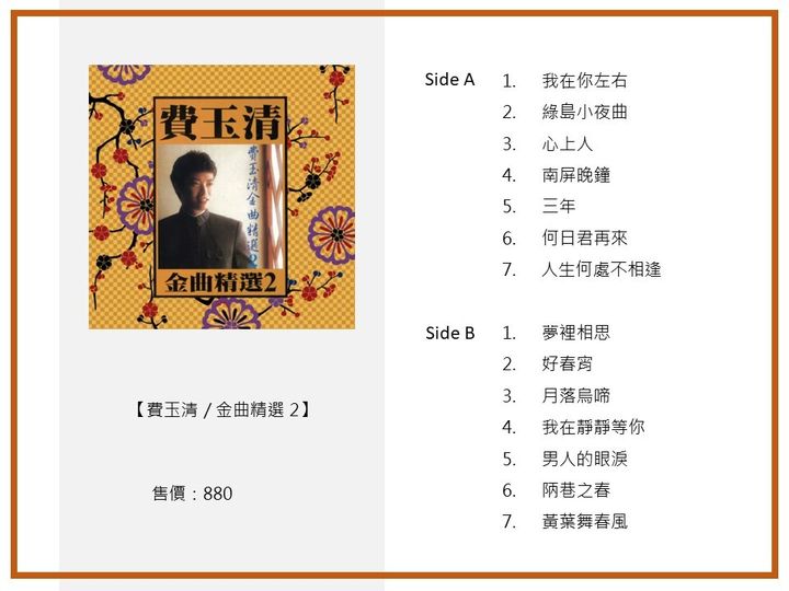 0412 費玉清 金曲精選2