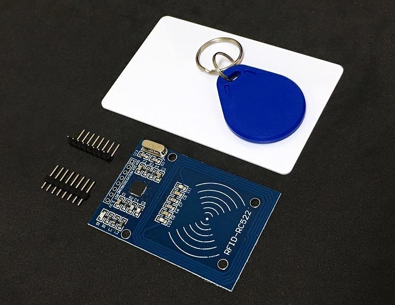 MFRC-522 RC522 RFID IC卡感應 附白卡、鑰匙扣 附完整範例
