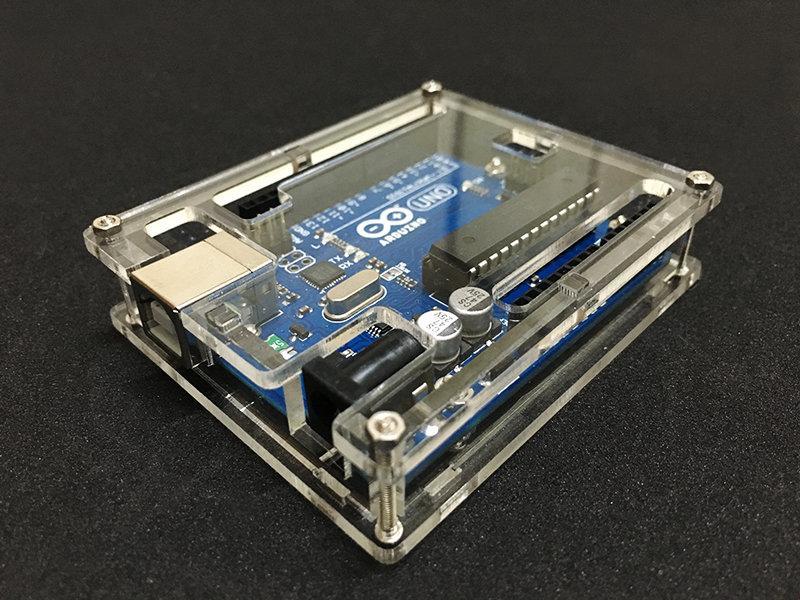 質感爆表 Arduino UNO R3 透明壓克力 保護外殼
