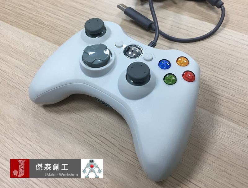 XBOX360 有線 手把 控制器 PC 免驅動 白色 副廠 全新 樹莓派可用