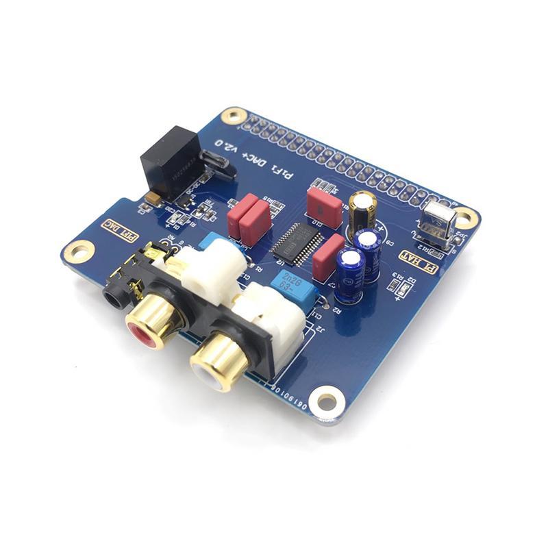 高音質 HiFi擴展板 樹莓派專用 音頻板 聲卡 PiFi DAC+ V2.0
