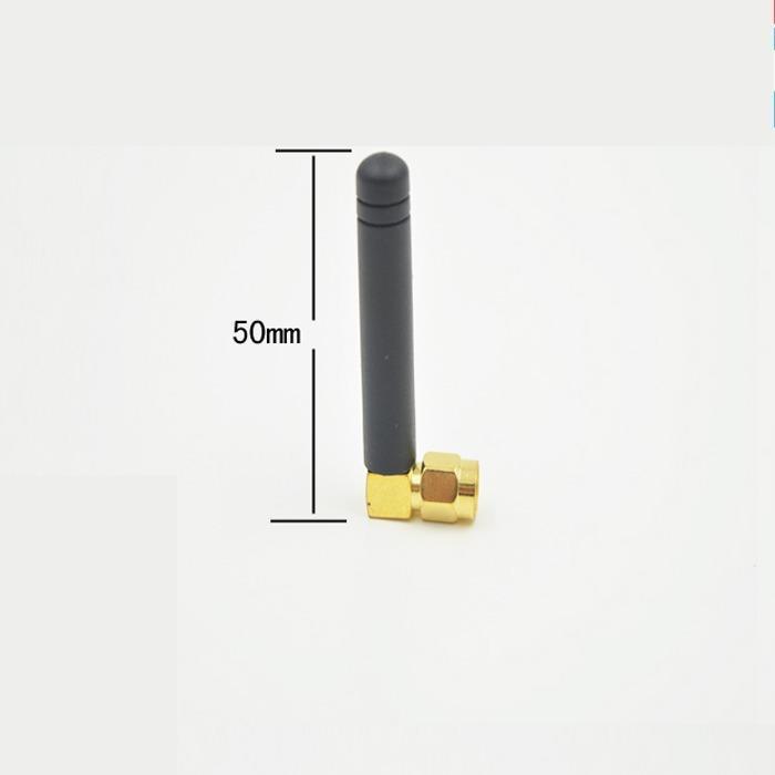 433mhz 天線 433SMA 天線 彎頭內針 鍍金接頭 433mhz 全向增益 水表天線