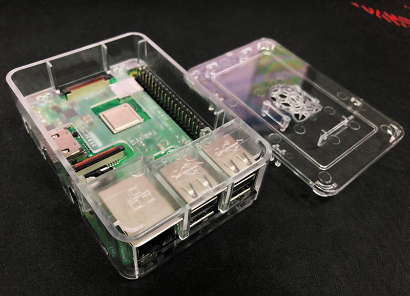 樹莓派3代B B+ Raspberry Pi 外殼 免鎖螺絲 3件式 通風好