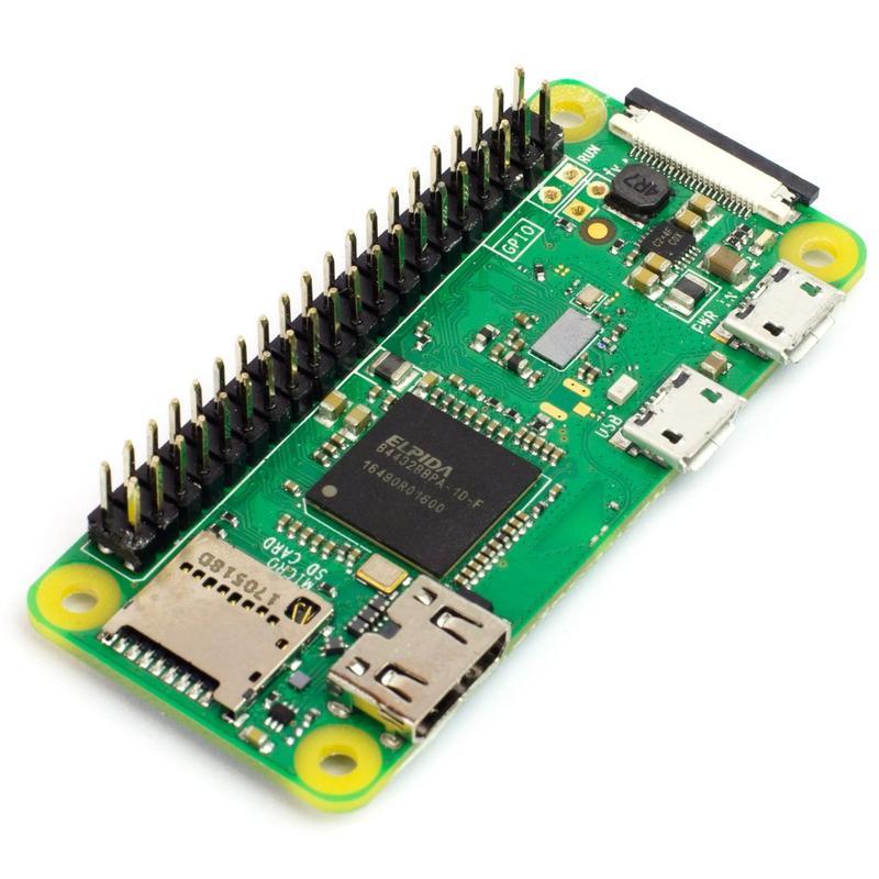 樹莓派 Zero WH 已焊排針 Raspberry Pi Zero WH 內建WiFi 英國原廠