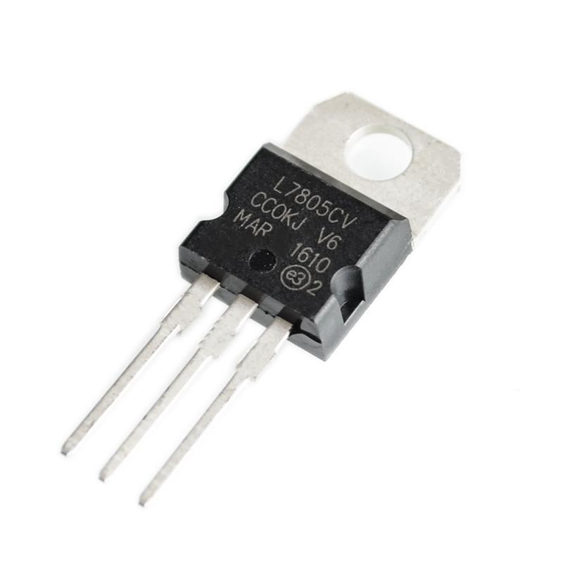 三端穩壓IC L7805CV TO-220封裝 5V 1.5A