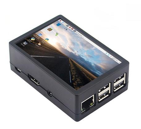 樹莓派外殼 Pi 3B+ 可配合3.5吋LCD 也可安裝風扇