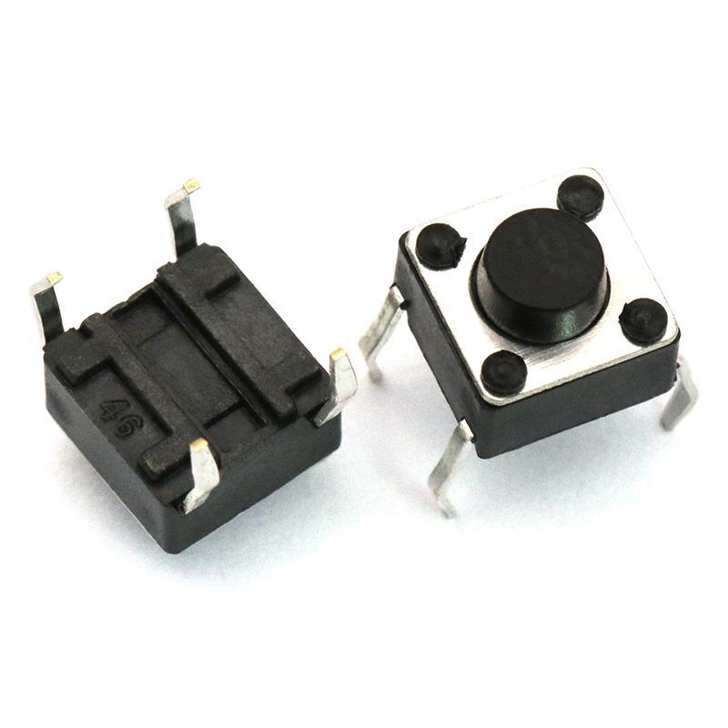 6*6*5mm 微動按鈕 輕觸開關 4腳 Arduino 5個一組