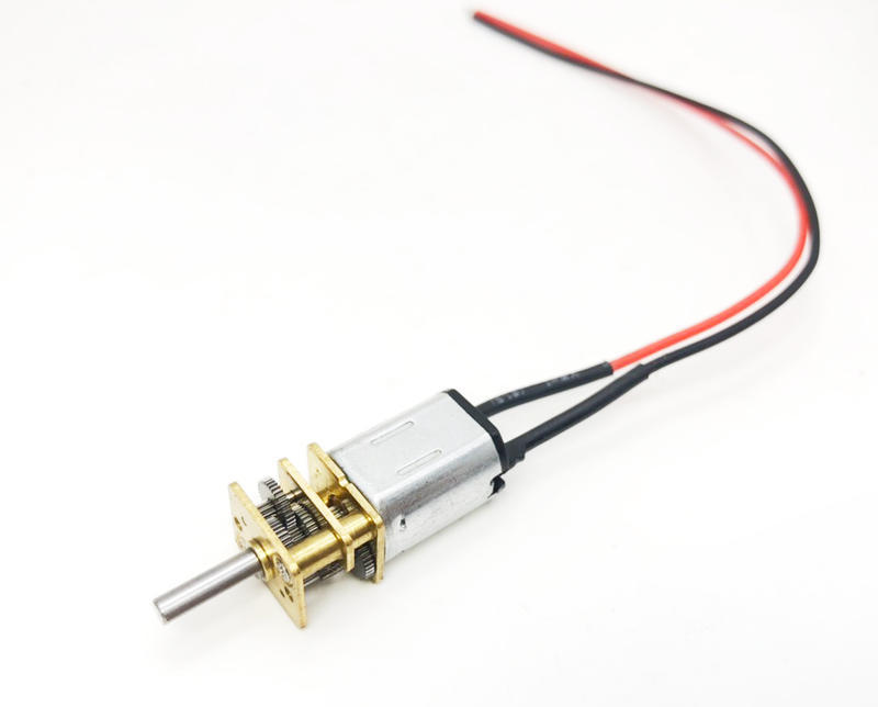 N20 已焊線 微型減速馬達 6V/100RPM