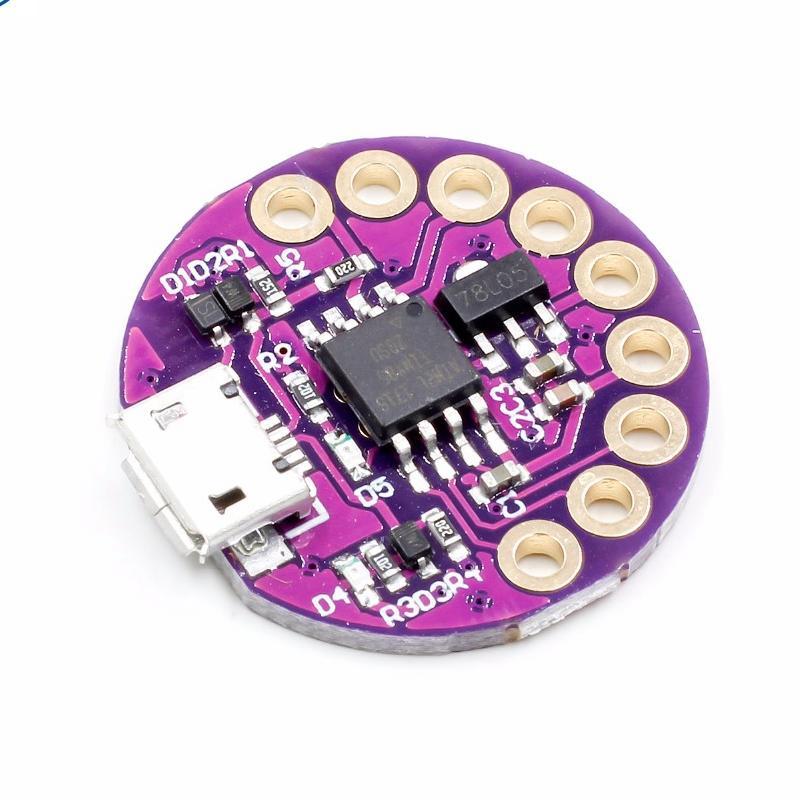 LilyTiny Digispark Attiny85 Micro USB 圓形迷你的Arduino開發板