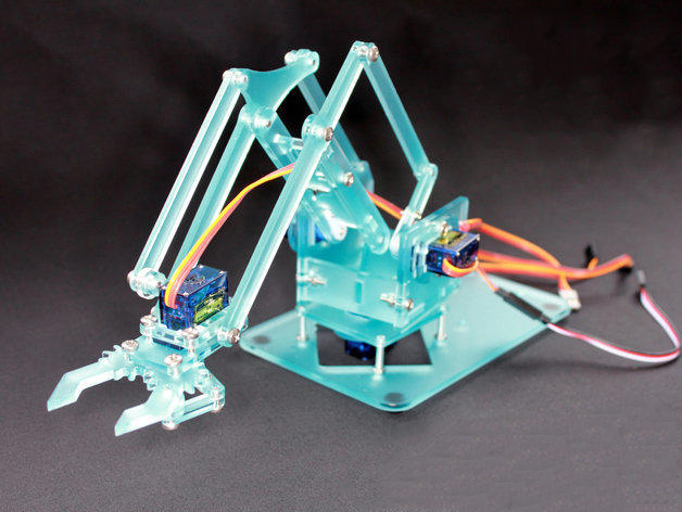 meArm 機械手臂 完整套件! 可配合 樹莓派 arduino 機器人入門最佳選擇