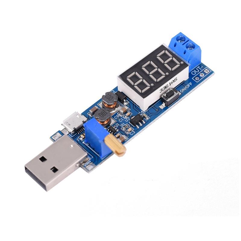 DC-DC USB升壓電源穩壓模組 5V轉3.3V 9V 12V 24V 桌面電源模組