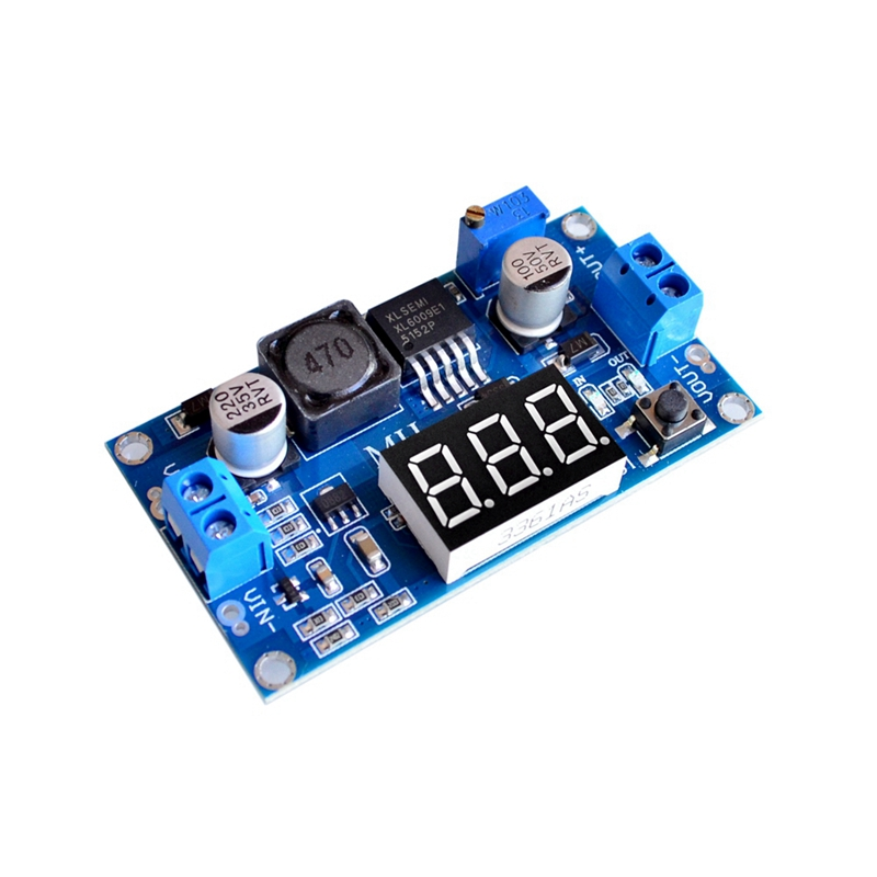 XL6009 電壓顯示可調升壓模組 4.5-32升5-35