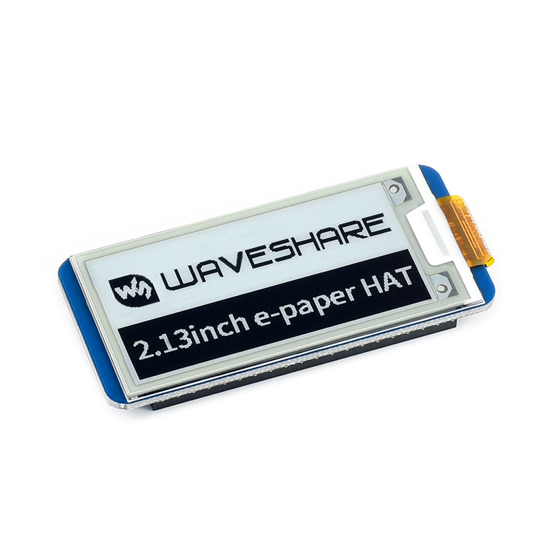 微雪原廠 2.13吋電子紙模組 螢幕和控制器合一 可直插樹莓派