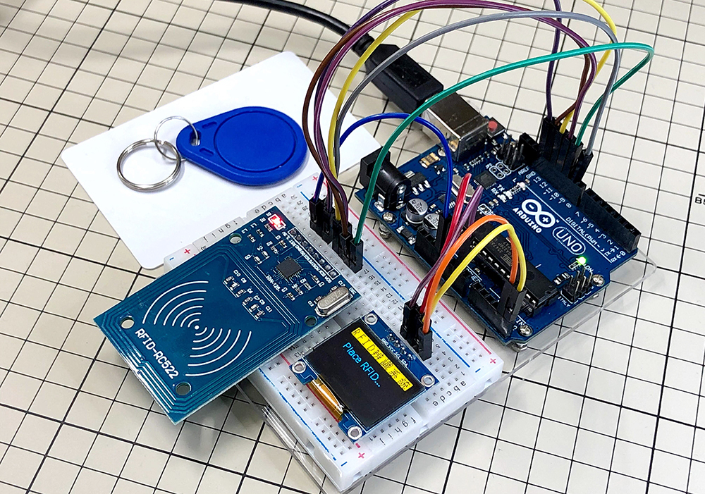 RFID門禁管理系統DIY套件,含已焊針RC522模組