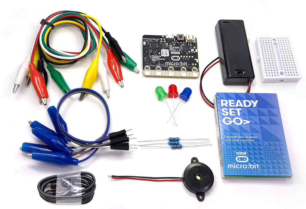 micro:bit 入門小套件，提供快速入門教學