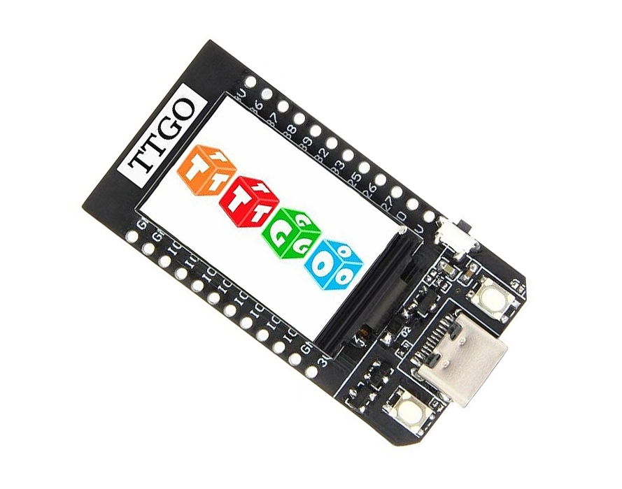TTGO T-Display,ESP32+TFT LCD的完美結合