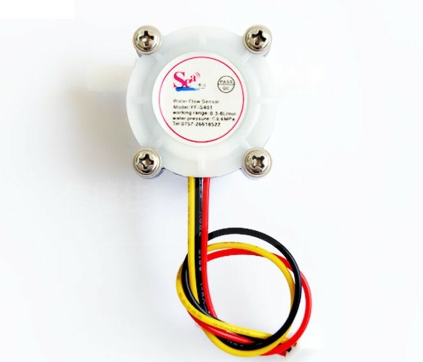 YF-S401 水流量感測器 接6mm軟管