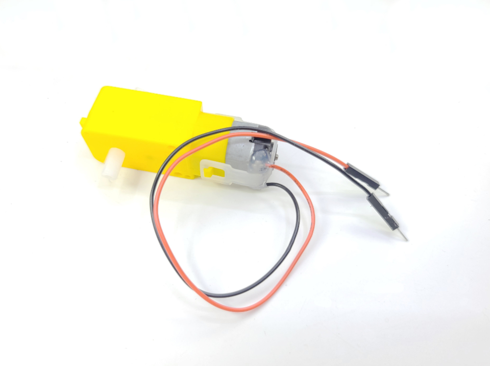 已焊杜邦線 公頭 減速馬達 3-7.2V TT 智慧小車 黃色馬達 Arduino