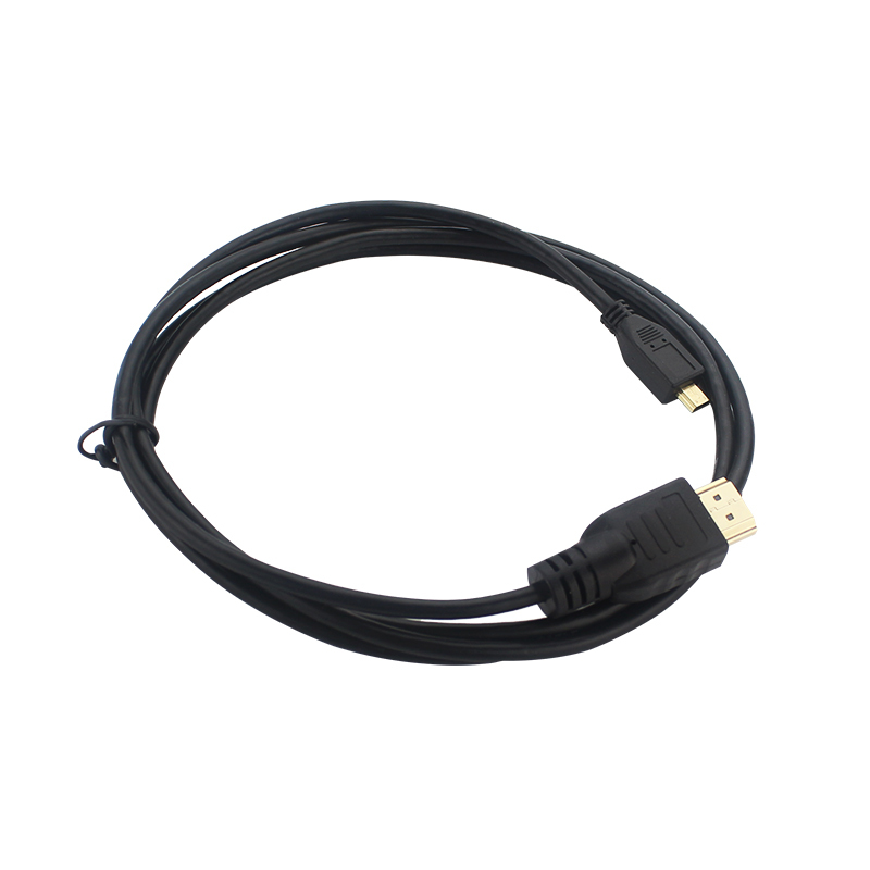 樹莓派4 Micro HDMI轉HDMI 4K視訊高畫質連接線1.5M
