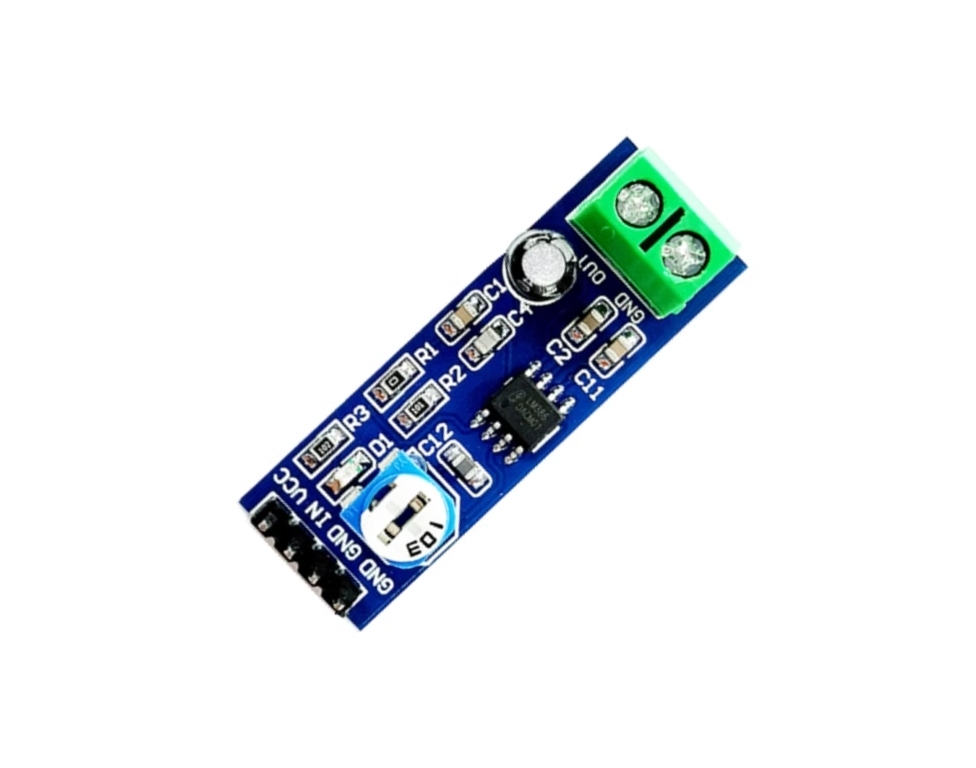 LM386 放大板 200倍增益 音訊放大器 功放板單聲道