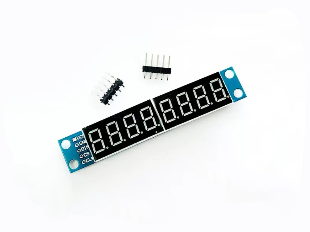 8位顯示模組 MAX7219控制晶片